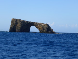 Off the point of Anacapa Islands