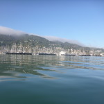 Fog rolling in at Sausalito